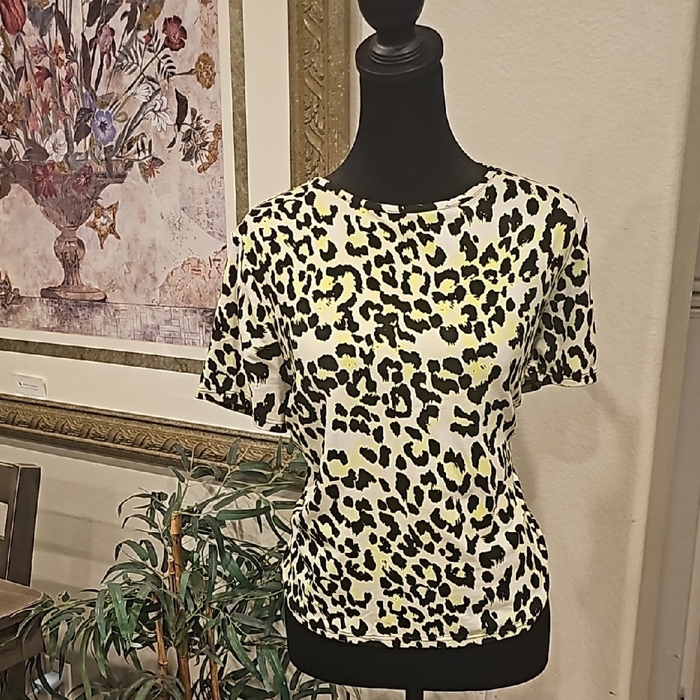 Leopard Print Women's Top
